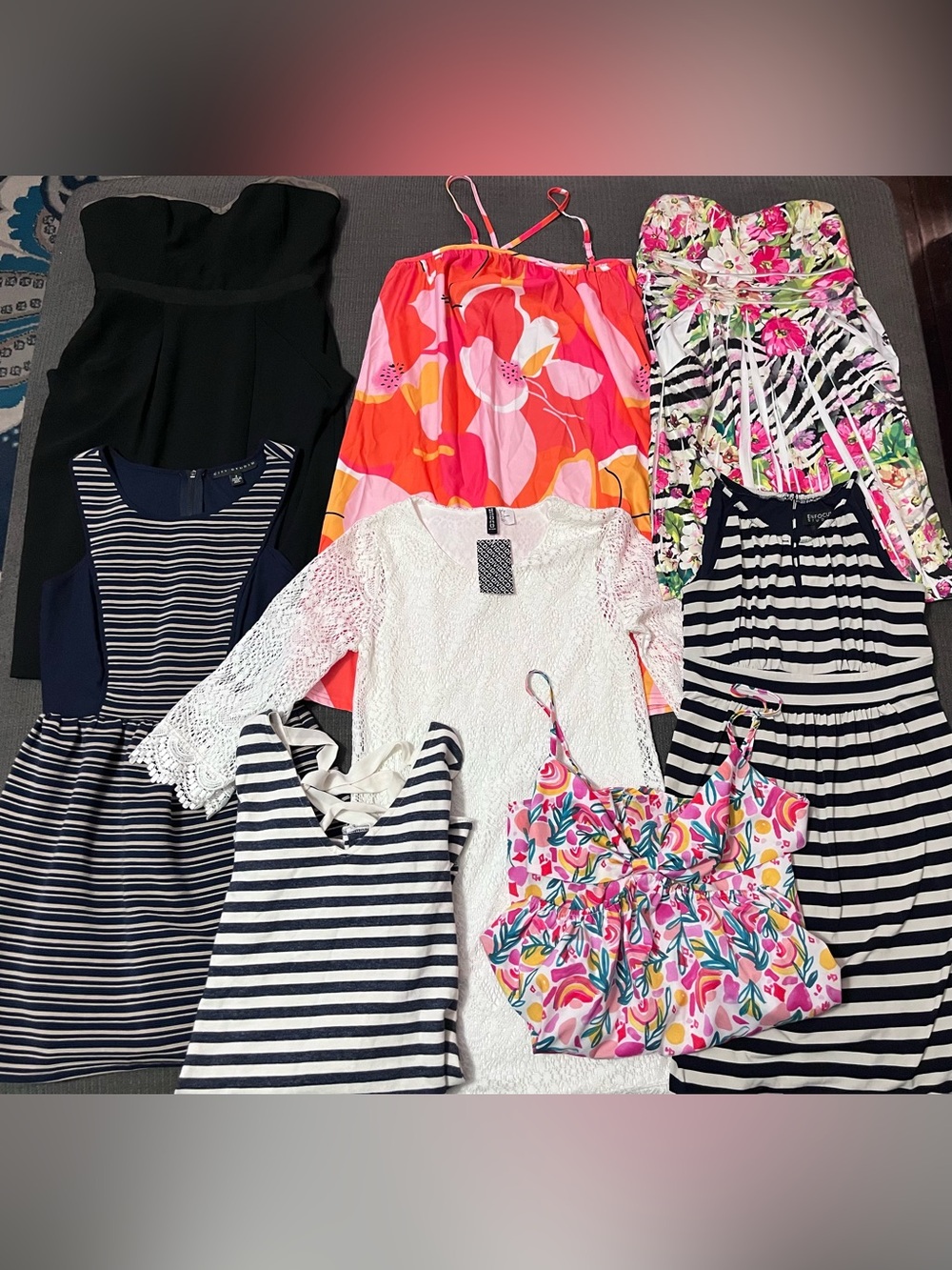 Bundle of 8 Women's Dresses-Small
